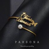 Customize Pearl Bangle